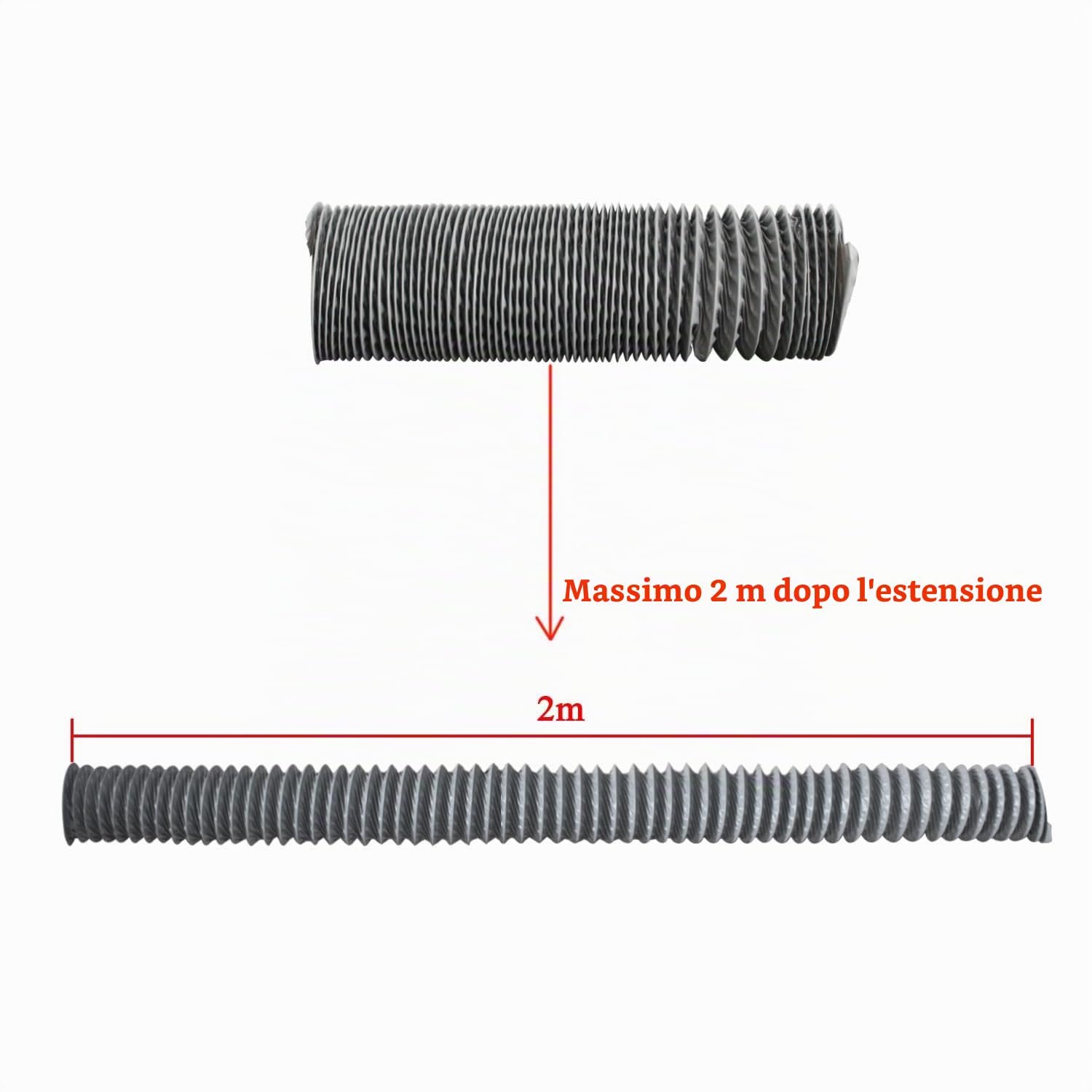 Cappa aspirazione fumi saldatura per saldatura a stagno braccio aspirazione fumi di industriale impianto aspirazione fumi saldatura aspiratore fumi saldatura (115-300mm con 2m tubo in pvc)