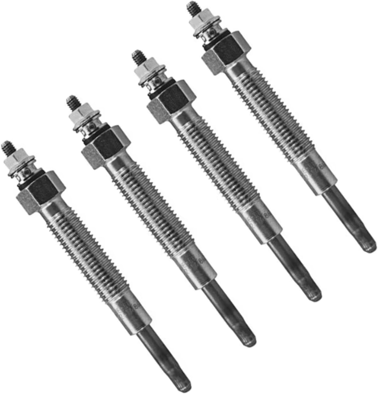 Engine Glow Plugs For Hyundai For H-1 H100 2.5 2.6 2004 2005 2006 2007 2008 2009 2010 4PCS 3671042000 Ignition Glow Plugs Heater Replaces