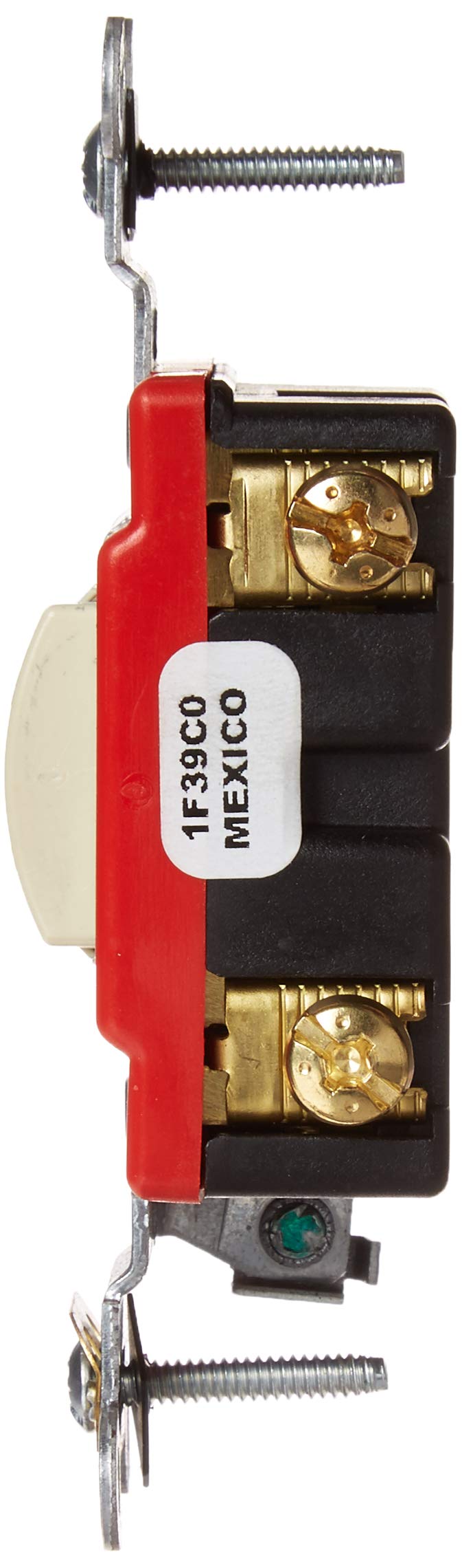 Leviton 20-Amp Toggle Switch 1221-2IL, Ivory by Leviton, Brown - Image 4