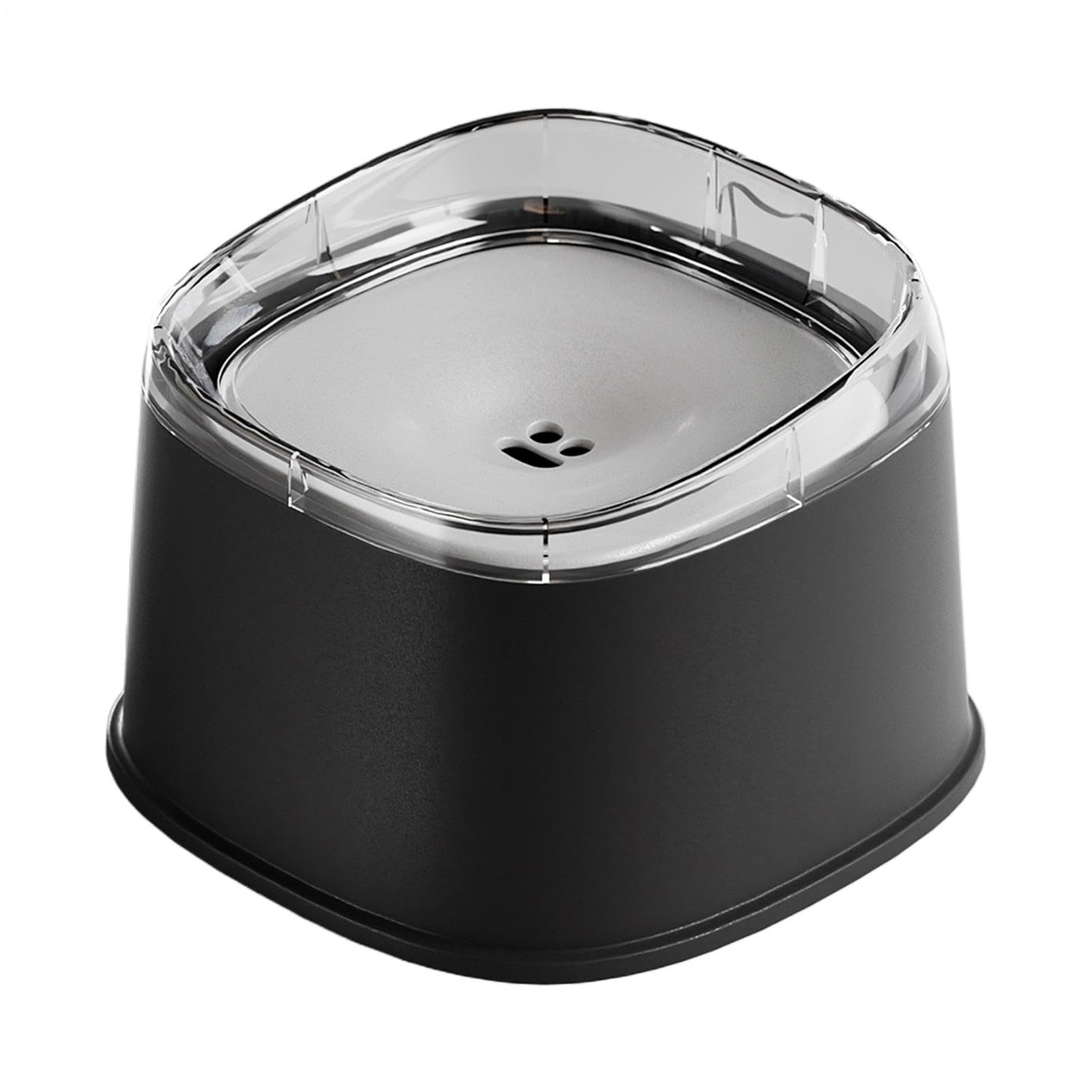 Gamelle d'Eau Anti-Débordement pour Chien Avec Disque Flottant Antidérapant | Gamelle d'Eau Anti-Éclaboussures pour Chien pour Intérieur Extérieur Maison