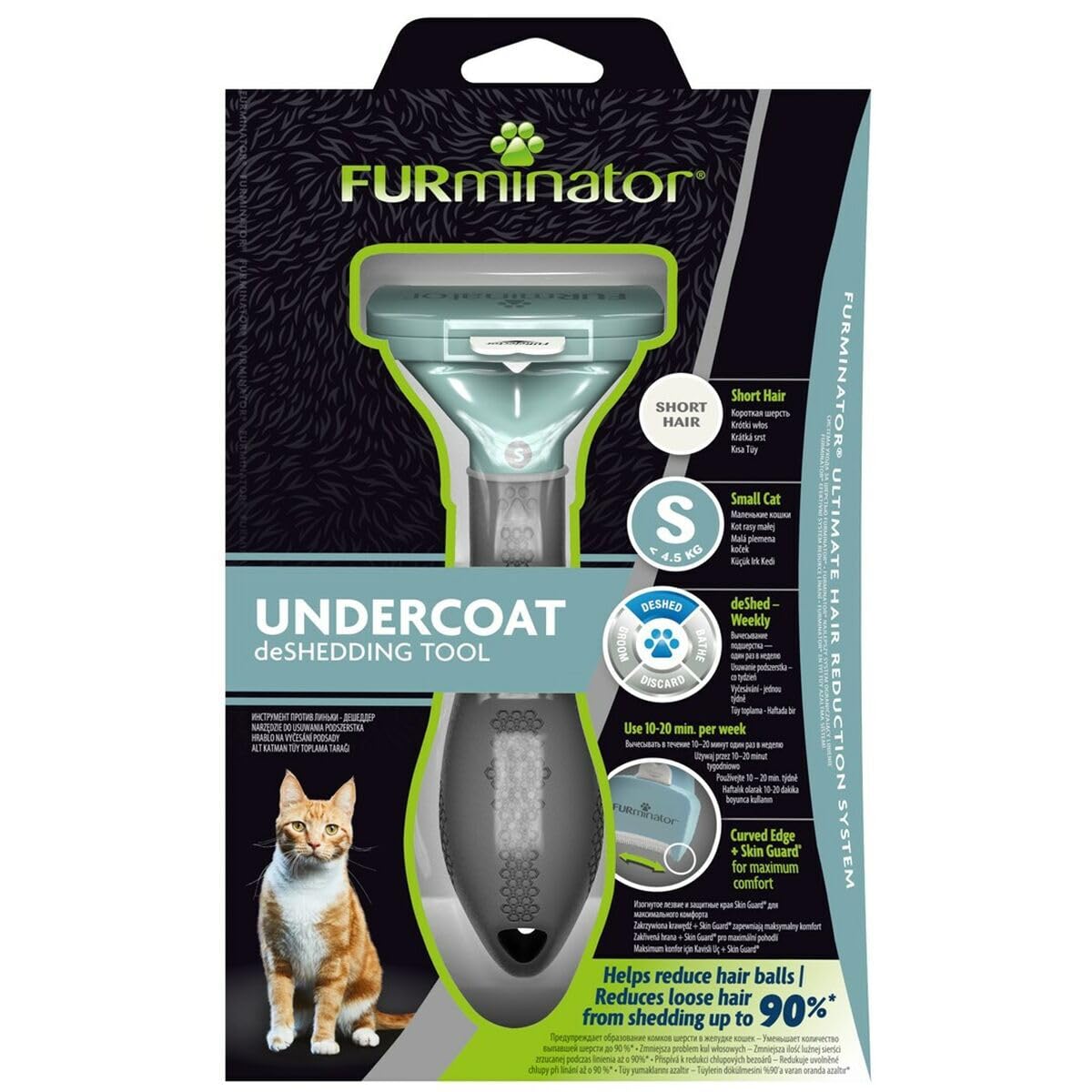 Furminator - Para gatos de pelo corto - S