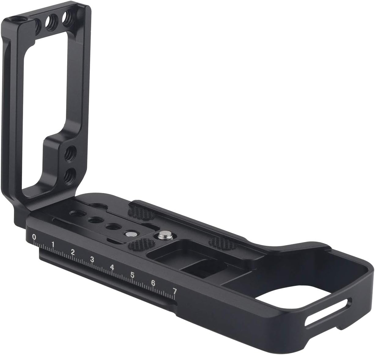 L-Bracket for Sony A7III A7RIII and A9 Cameras, Arca Swiss Compatible and Side Plate Removable