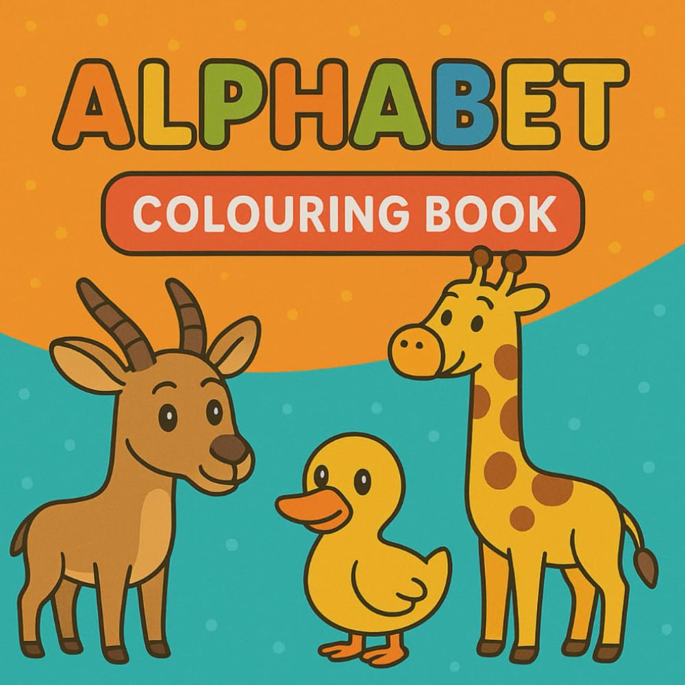 Animal Alphabet Colouring Book for Kids: Educational and Creative Colouring Pages for Children with Alphabet and Animals