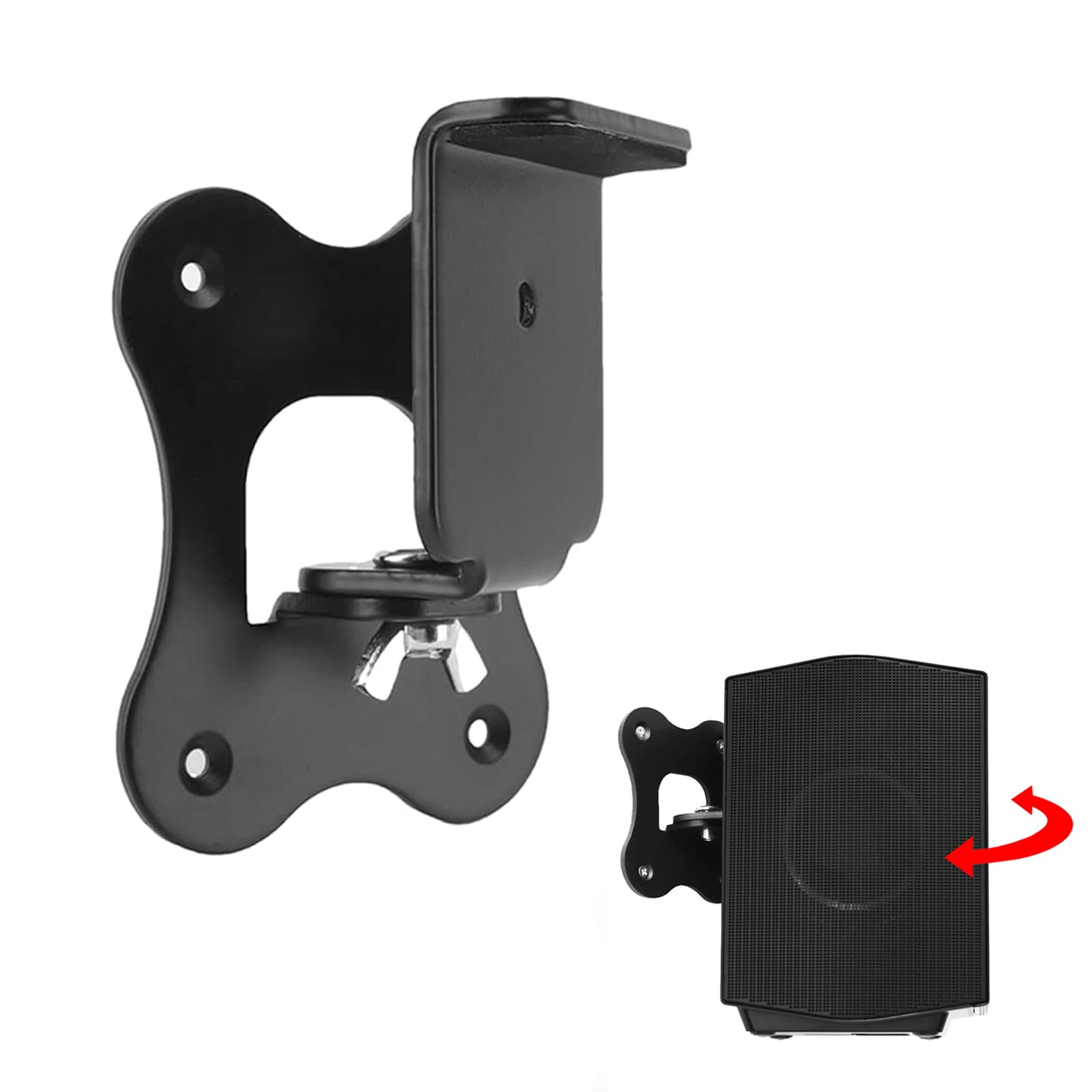 HW Wall Mounts - Adjustable Metal Brackets, Space Saving, Stable Support for Q930B, Q990B & SX Q990B, 1pcs