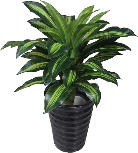 Artificial Potted Plant Artificial Tree 276 Inch Fake Ficus Lyrata Plant Indoor Decorations Faux Plants in Pot for House Home Office Garden Modern