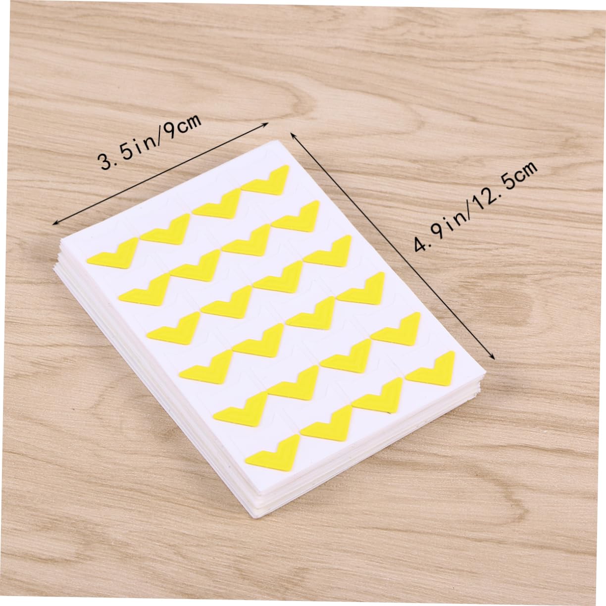 Homoyoyo 14 Sheets Photo Corner Stickers DIY Photo Album Accessories Self Adhesive Gold Foil for Scrapbooking