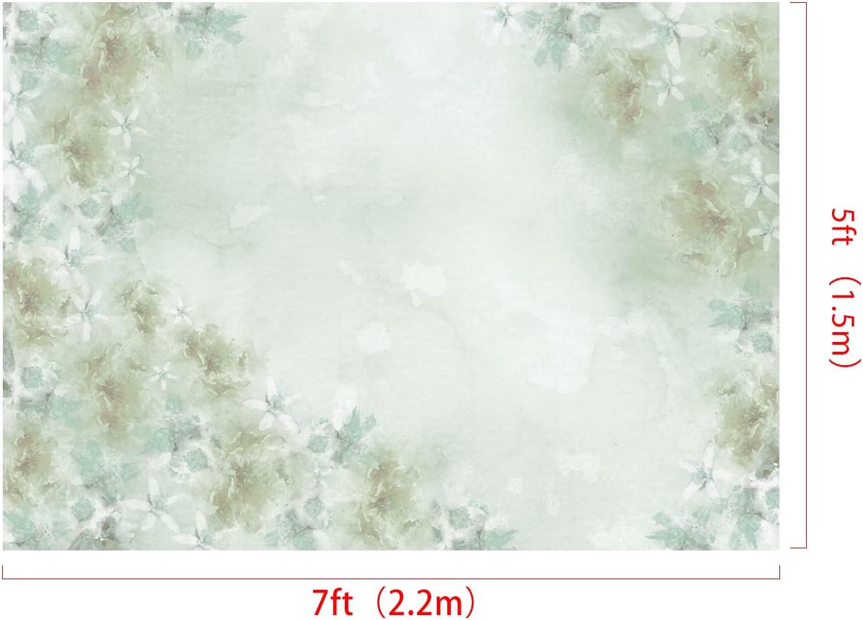 Kate 2.2x1.5m/7x5ft Green Flowers Backdrop Absract Light for Photography Portrait Photography Photo Booth Photostudio - Image 3