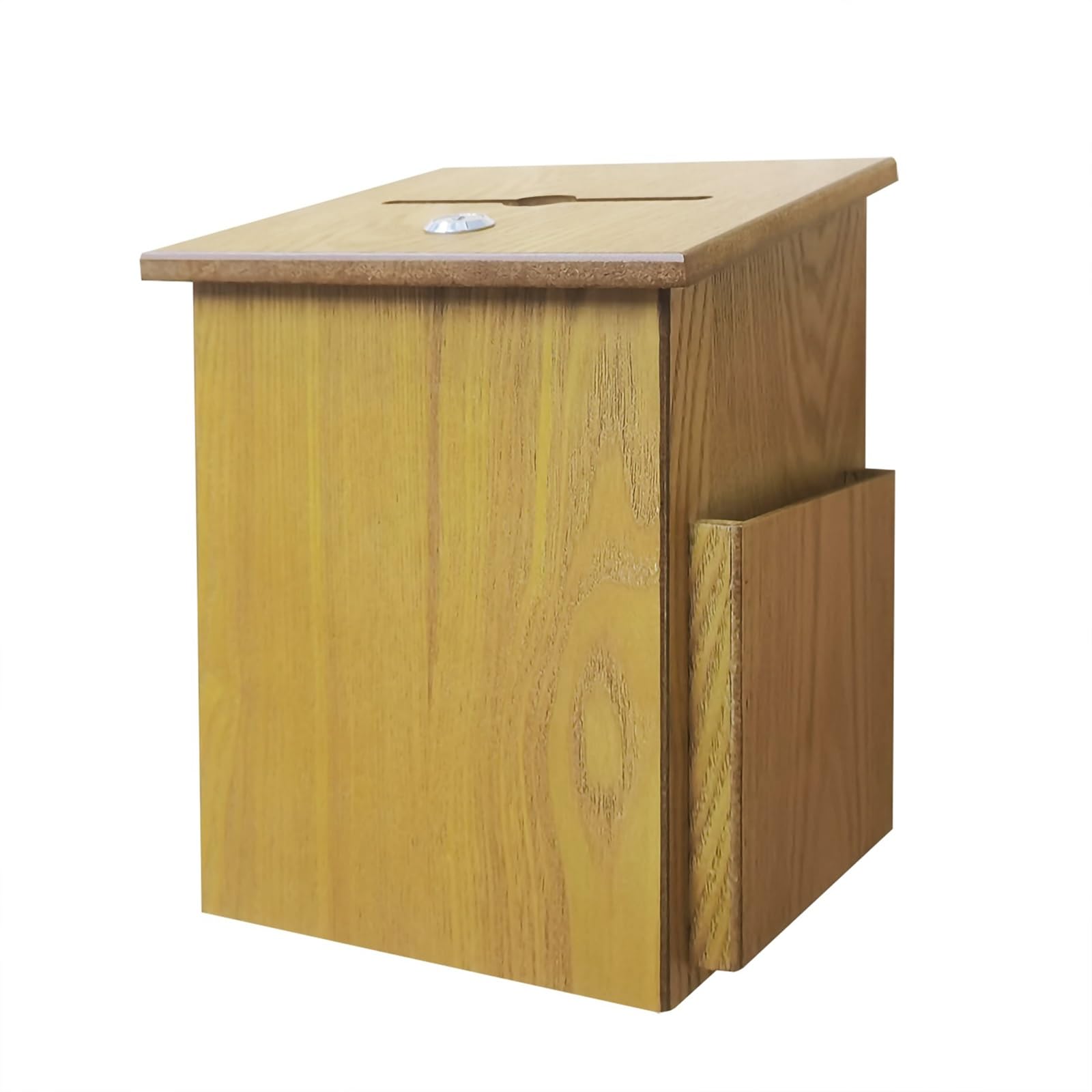 Boîte aux lettres sécurisée en bois pin pour protéger votre courrier