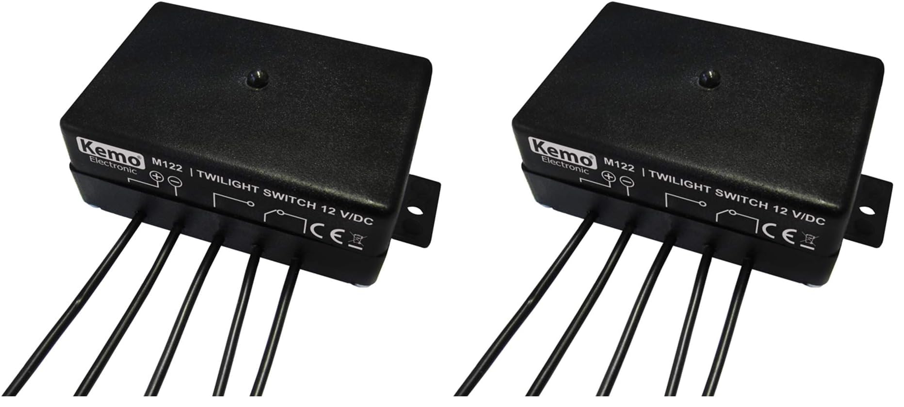 Interrupteur crépusculaire 12 V/cC KEMO pour éclairage de jardin