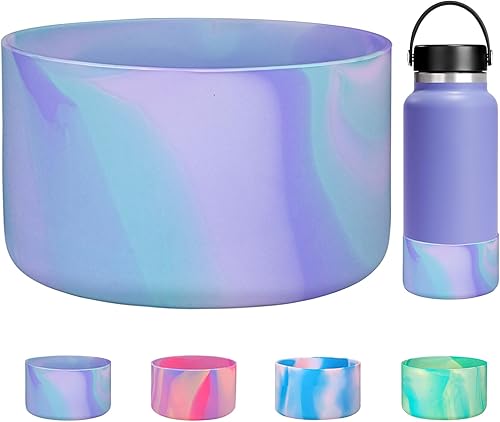 HEYSKAY Base protectora de silicona para funda de maletero de 12 a 40 onzas para vaso Stanley Hydro Flask, Yeti, Simple Modern, accesorios para