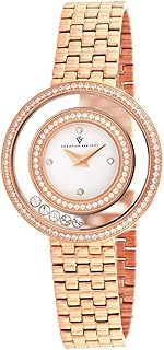 Christian Van Sant Women's CV4832 Gracieuse Analog Display Quartz Rose Gold Watch