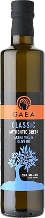 GAEA Classic Authentic Greek Extra Virgin Olive Oil, 16.9 oz | Cold Extracted Olive Oil from Greece | Balanced Flavor for Cooking, Dressing & Dipping | Non-GMO, All-Natural