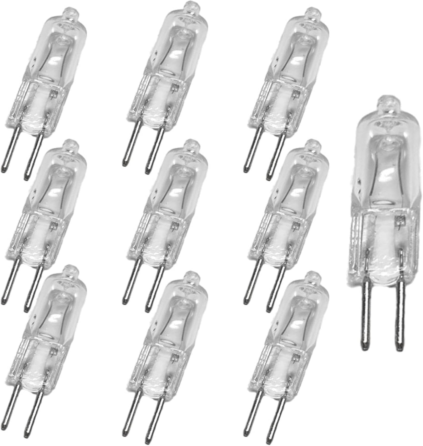 G5.3 Halogen Bulb 50W 35W 75W 100W 150W 220V G5.3 Halogen Light Bulbs 2700K Warm White 2 Pin G5.3 Base 10PCS 150W