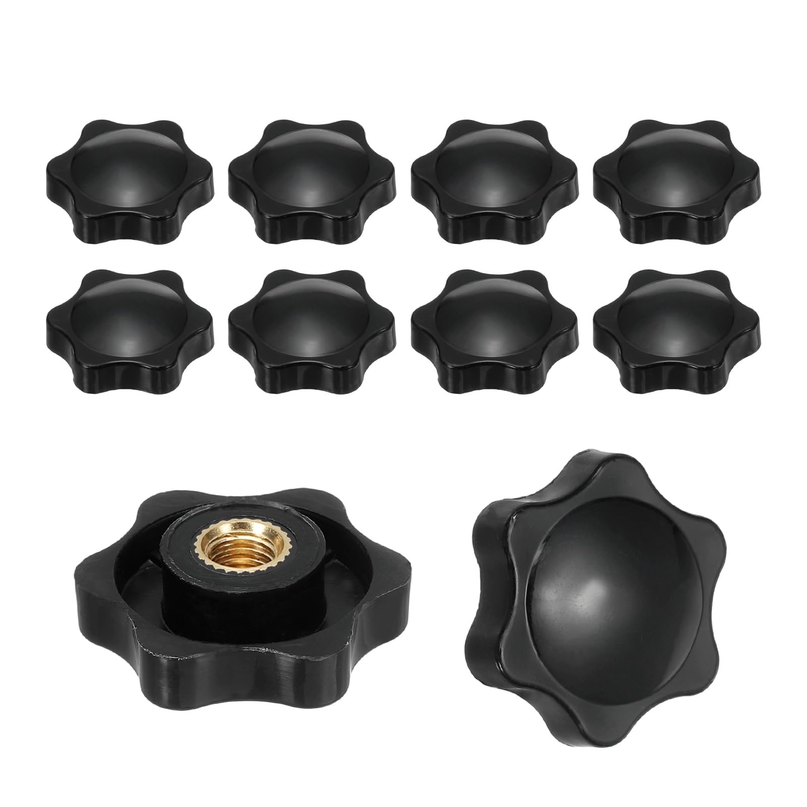 PATIKIL M8 x 32mm Thread Clamping Nuts