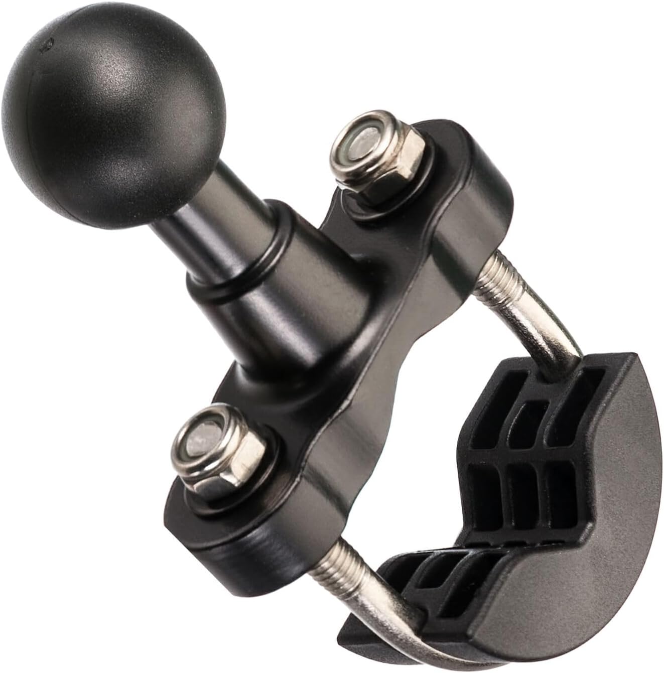 Ultimateaddons Motorcycle Accessory - U Bolt Handlebar Mount with 1" Ball - Mobile Phone Attachment for Bikers