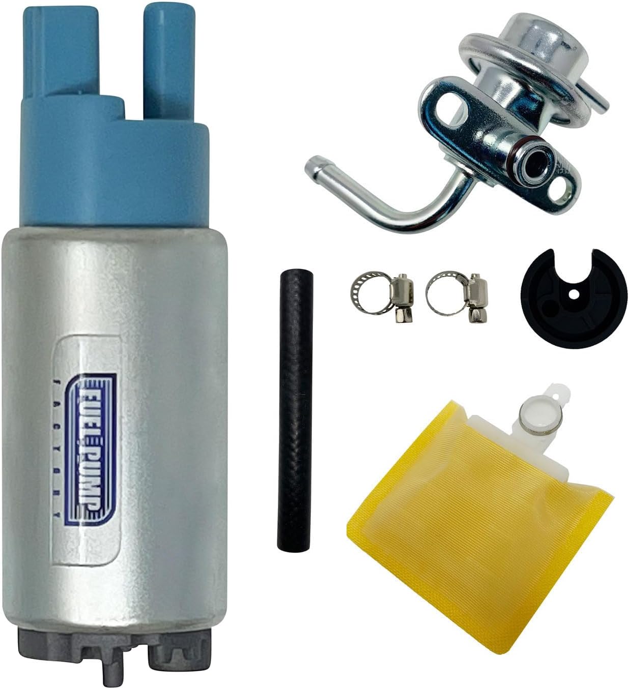 Fuel Pump and Regulator For John Deere 445 Garden Tractor AM117108 AM118231 Kawasaki FD620D