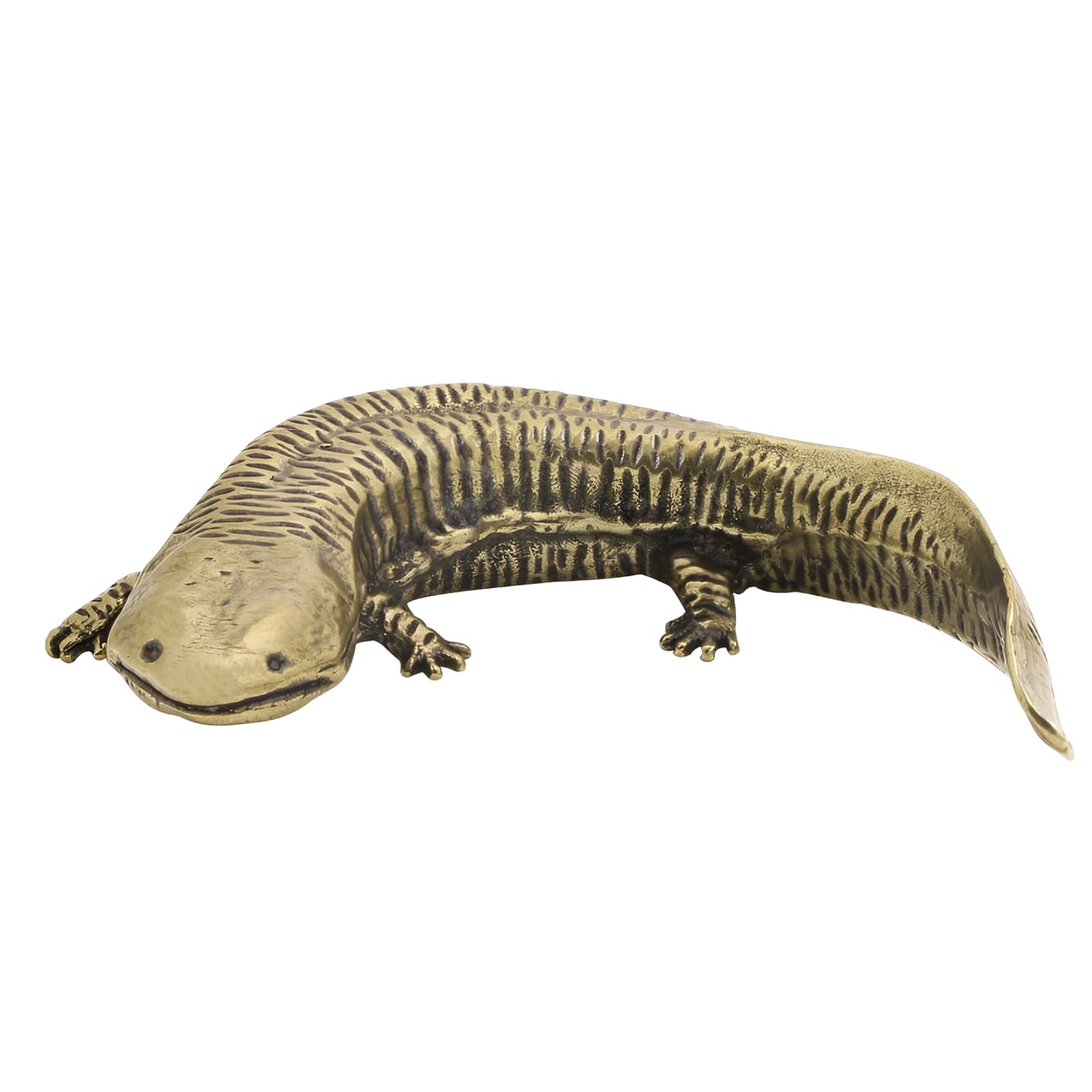 Kaeltsyn Coppers Salamanders Animal Figurine, Coppers Figurine for Desktop FengShui Ornament, Brasses Animal Ornament Party Brasses