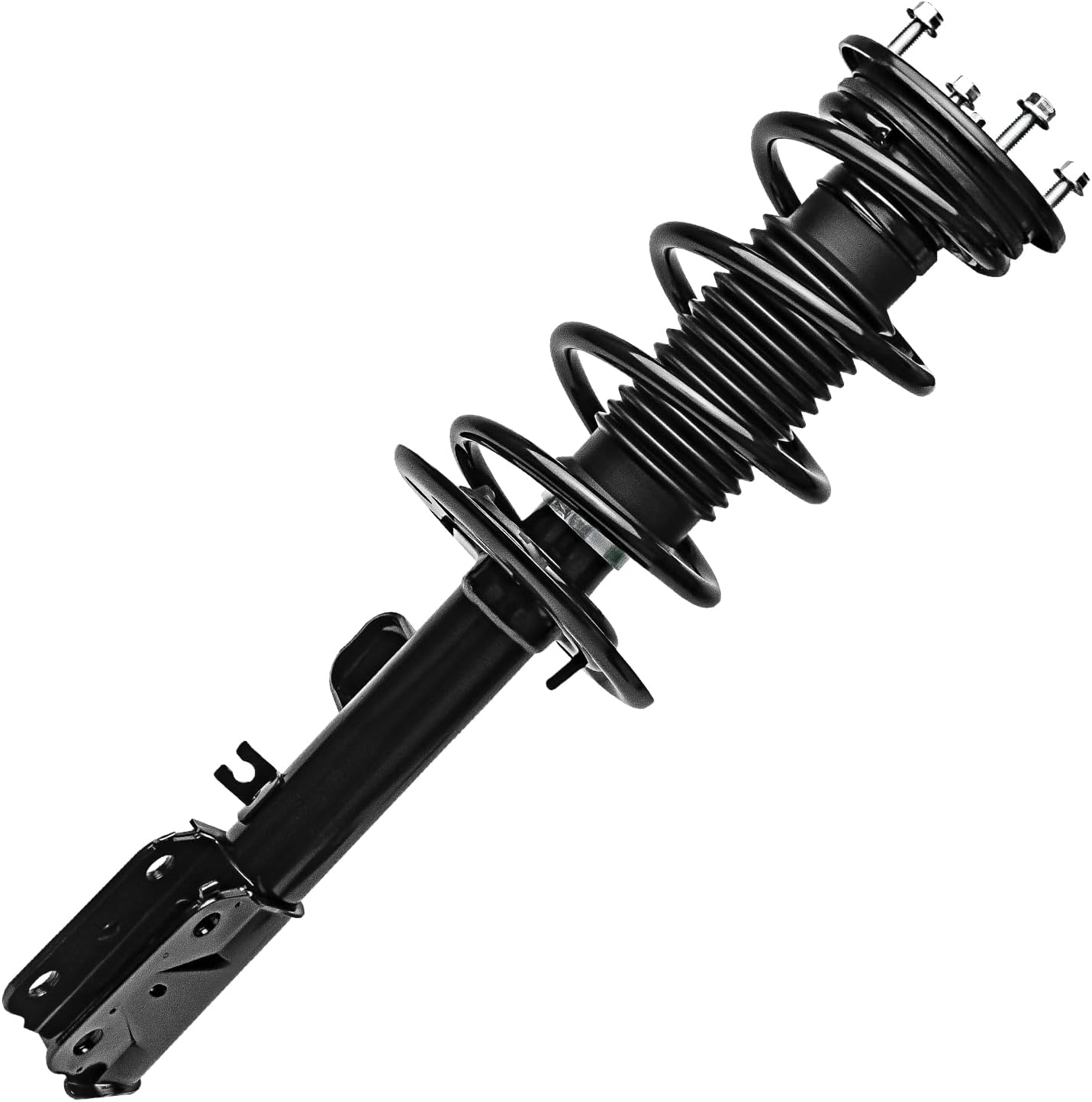 Detroit Axle - Front Right Strut for Ford Explorer 2013-2019, Passenger Side Strut w/Coil Spring 2014 2015 2016 2017 2018 Replacement Quick Install Ready Strut Shock Assembly