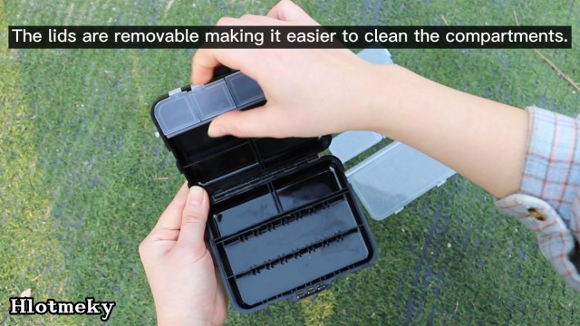 Amazon.com: Hlotmeky Small Tackle Box Organizer 4 Pack Mini Tackle