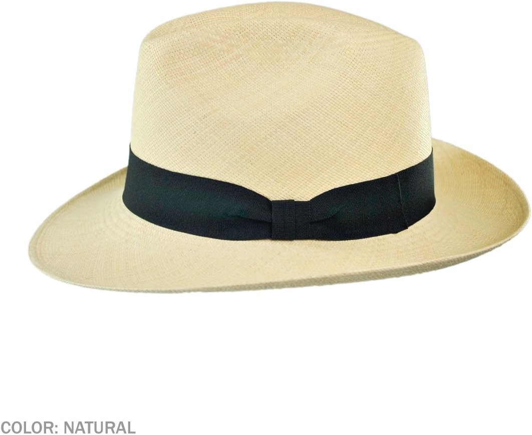 Panama Straw Fedora by Jaxon Hats