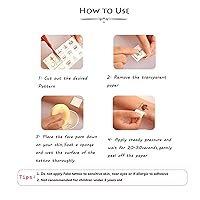 Vista 5 de Tatuajes temporales para maquillaje de Navidad para niños, 228 tatuajes de dibujos animados (30 hojas), impermeables, tatuajes falsos para arte