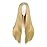 MapofBeauty 28 Inch/70cm Women Special Long Straight Synthetic Wig (Orange Yellow)