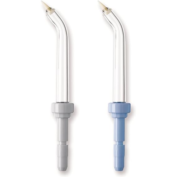 Waterpik Genuine Pik Pocket Replacement Tips, Water Flosser Tip Replacement, PP-100E, 2 Count (Assorted Colors) | Water Flosser Tip Replacement, Assorted Colors