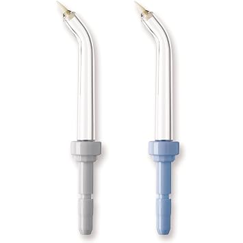 Waterpik Genuine Pik Pocket Replacement Tips, Water Flosser Tip Replacement, PP-100E, 2 Count (Assorted Colors) | Water Flosser Tip Replacement, Assorted Colors