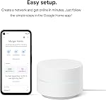 Google WiFi - AC1200 - Mesh WiFi System - WiFi Router - 3000 Sq Ft Coverage - 2 Pack