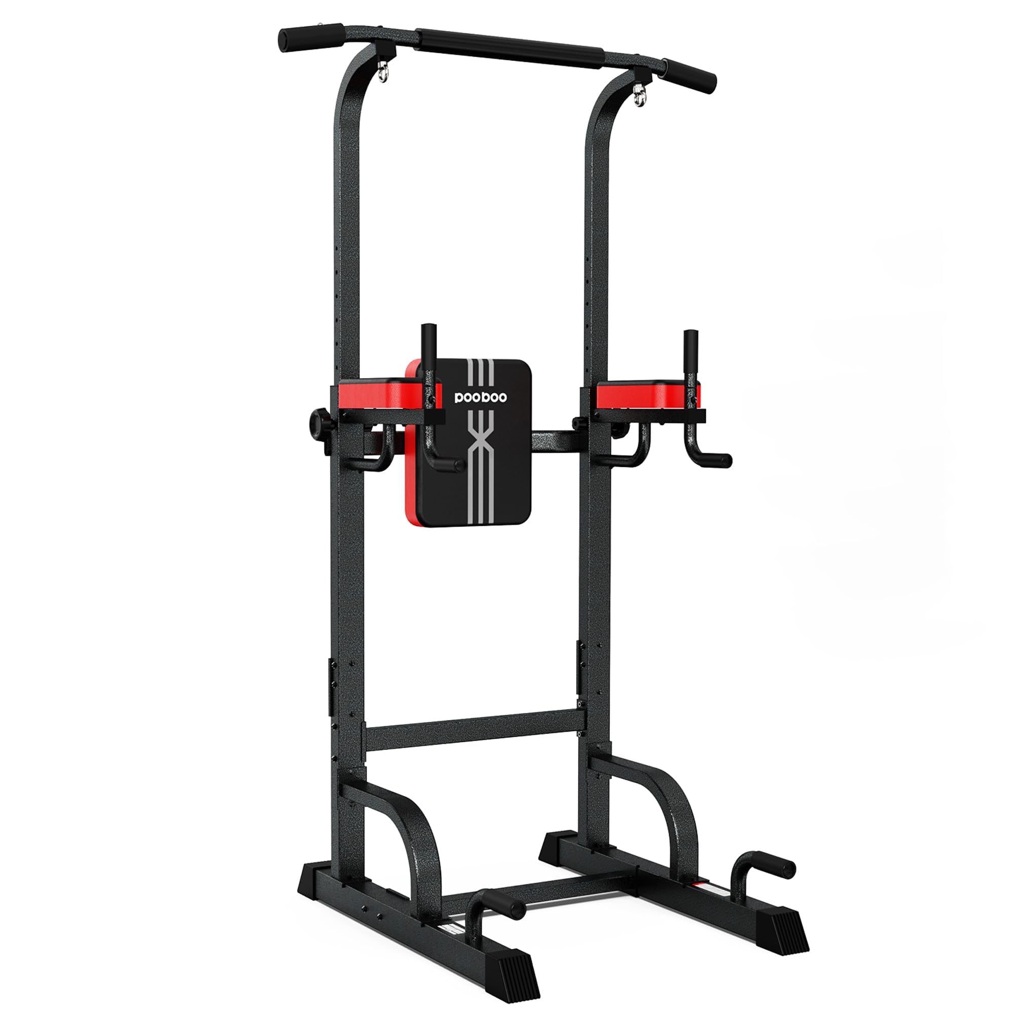 Wall Mounted Costway Adjustable Power Tower Pull Up Bar Stand Dip