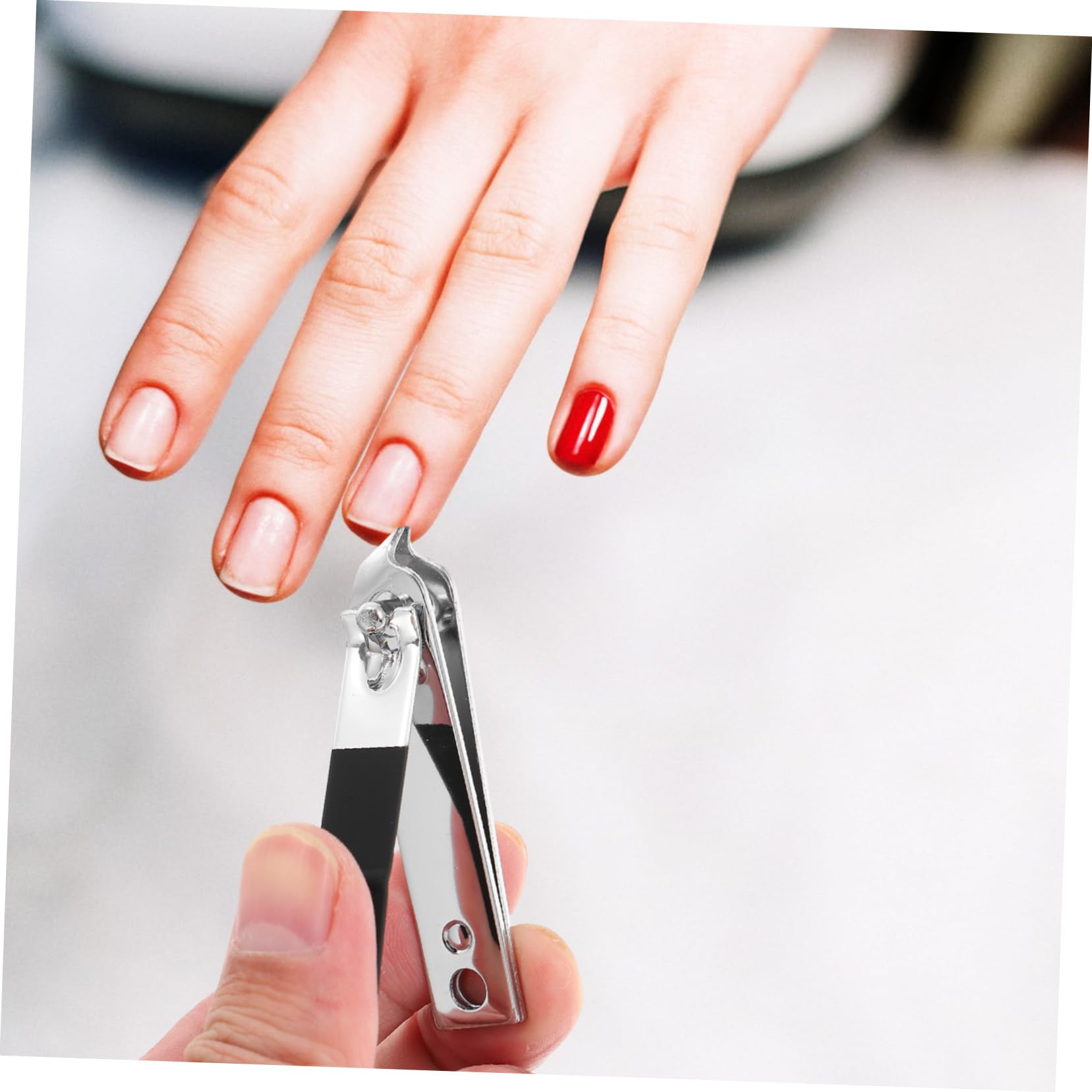SHERCHPRY Kit Tagliaunghie Da Donna Per Manicure e Pedicure Strumenti Professionali Tagliaunghie Per Cura Delle Unghie Per Viaggi e Uso Quotidiano