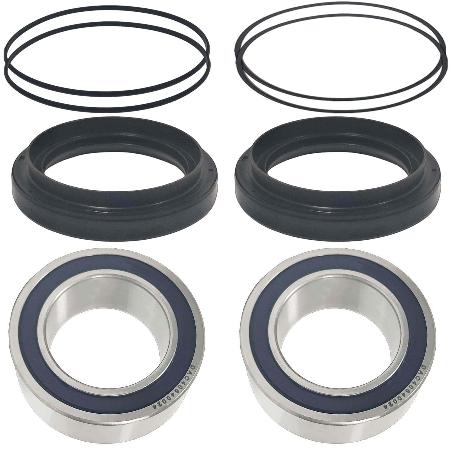 Rear Wheel Axle Bearing Seals O-Ring Compatible with Yamaha Raptor 700 700R YFZ450 YFZ450R YFZ450X 2006-2023