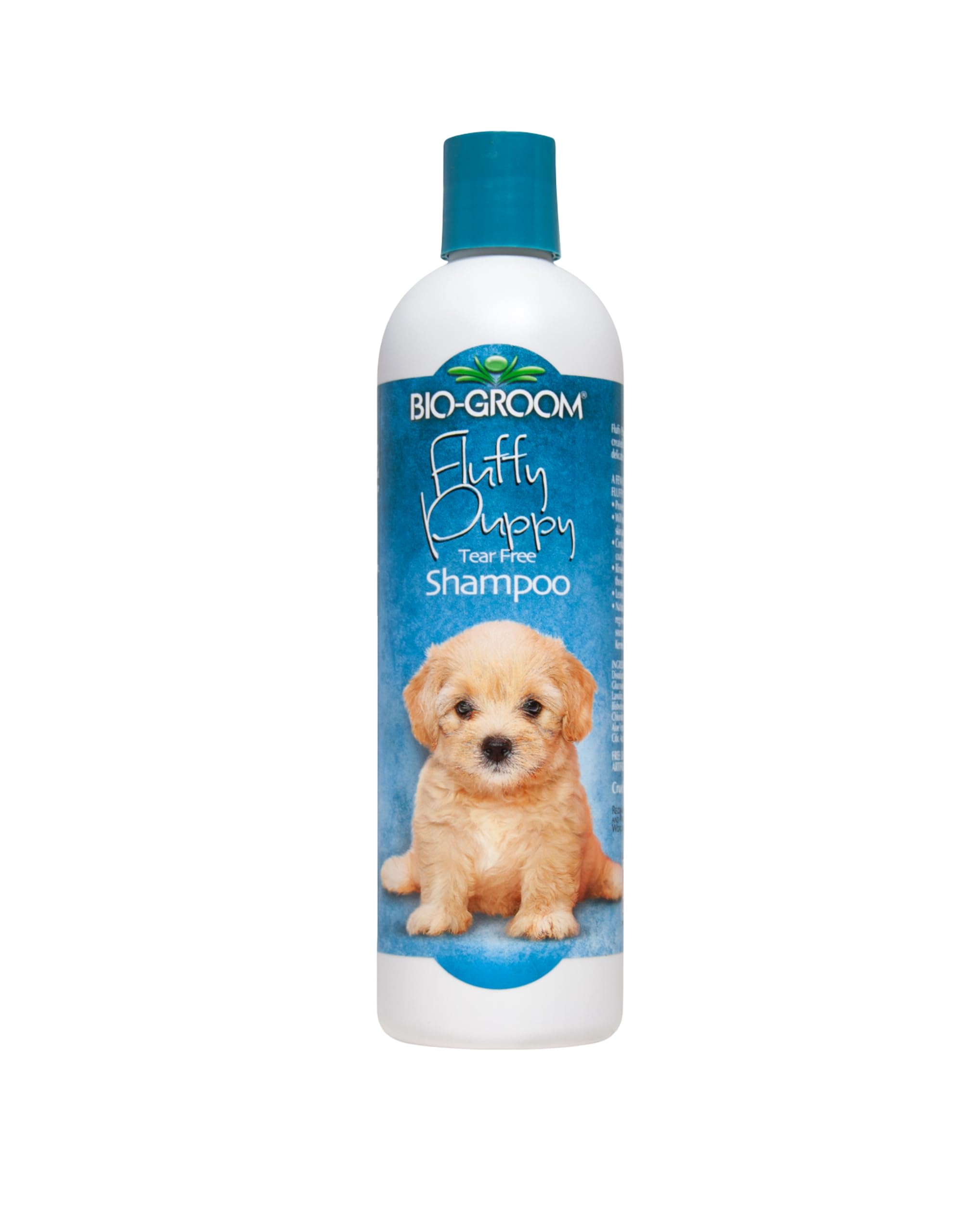 Bio-Groom Fluffy Puppy Tear-Free Shampoo – Dog Bathing Supplies, Puppy Shampoo, Cat & Dog Grooming Supplies for Sensitive Skin, Cruelty-Free, Made in USA, Tearless Dog Products – 12 fl oz 1-Pack