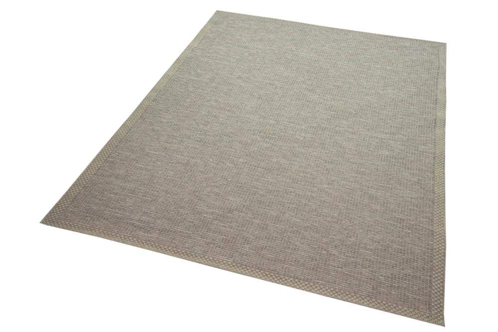 CARPETIA Tapis Sisal Intérieure & Extérieure Balcon Cuisine Terrasse Salle de Séjour - Beige Gris Größe 140x200 cm