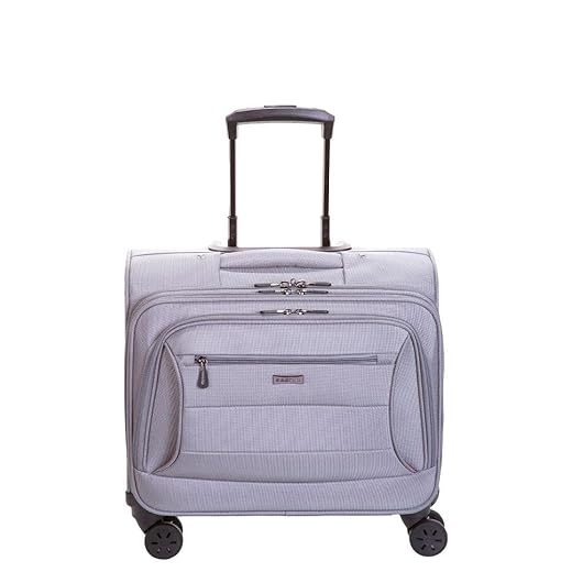 Pasta Executiva com Rodas 2 Compartimentos Sestini Web 3.0 Plus - Cinza