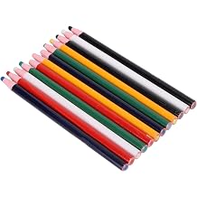 Fabric Marking Crayons 12pcs Stripping Colorful Wax Pencils