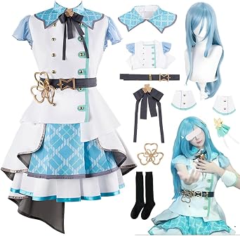 Women Cosplay Costume Dress Uniform Outfit All Characters Halloween