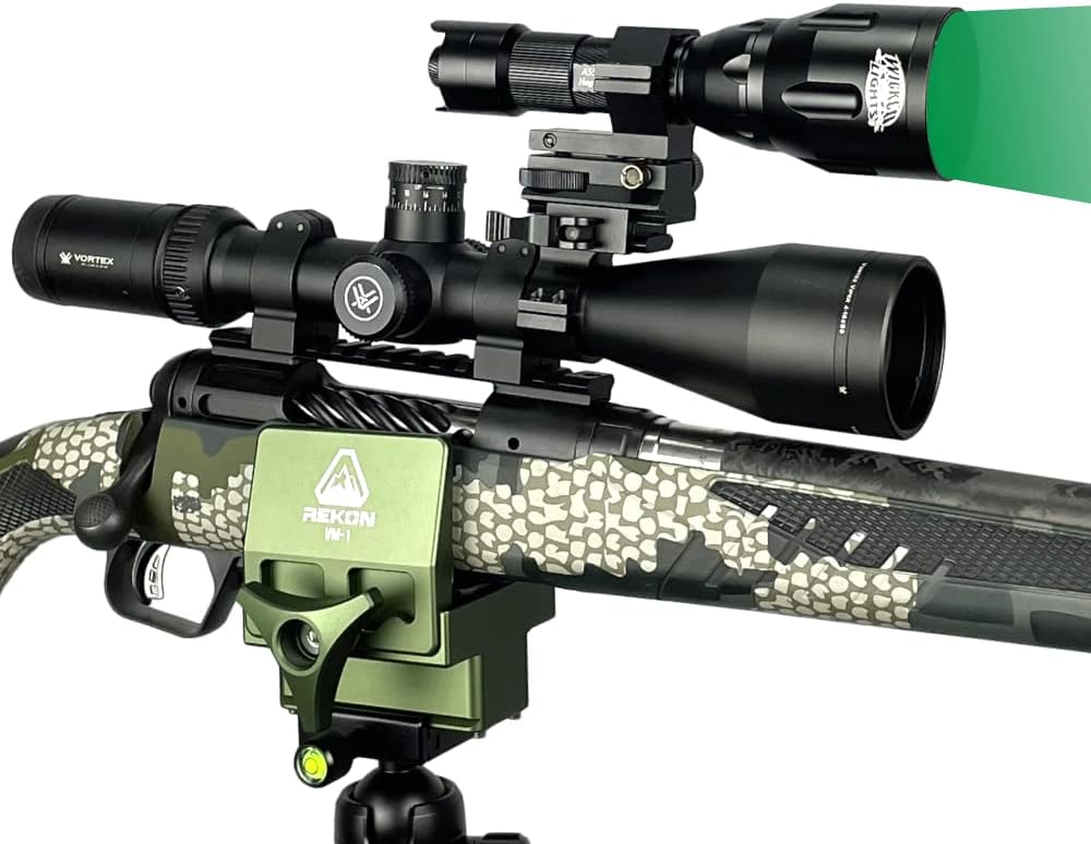 Wicked Lights A55iC Green Night Hunting Light Kit for Coyote, Fox, Bobcat, Hogs, and Predators