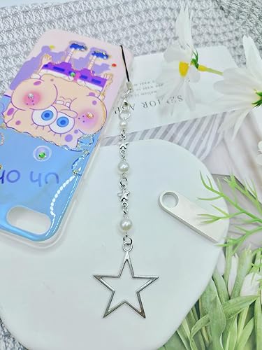 Miniatura 3 de Meefisher Bonito dije para teléfono Y2K, accesorios estéticos con diseño de mariposa y corazón, cordón para bolsa, bolso, mochila, cartera,