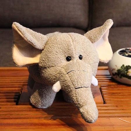 Amazon 象 ぬいぐるみ 小さい ゾウ 25 子供 プレゼント おもちゃ 癒し系 お誕生日 父の日 母の日 クリスマス お祝い 縫いぐるみ ギフト 贈り物 大人 キッズ かわいい 寝そべり ふわふわ ぬいぐるみ おもちゃ