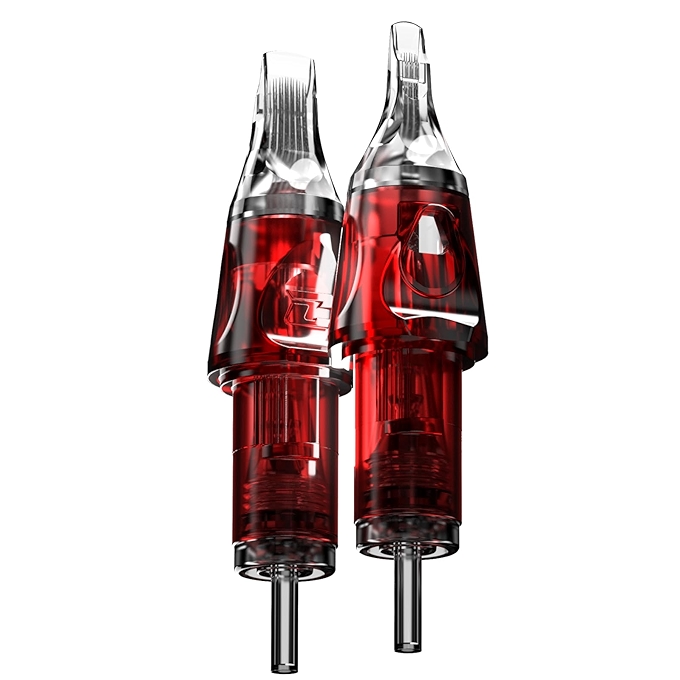 CNC 7RM纹身针墨盒 20支 可抛弃圆形大针