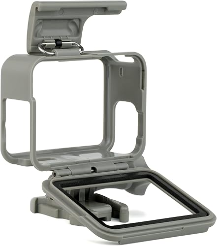 Miniatura 4 de SOONSUN Carcasa De Montaje De Marco Para GoPro Hero 5 6 7 Negro Blanco Plata Hero 2018 Cámaras Carcasa Protectora Con Hebilla Y Tornillo, Todas Las