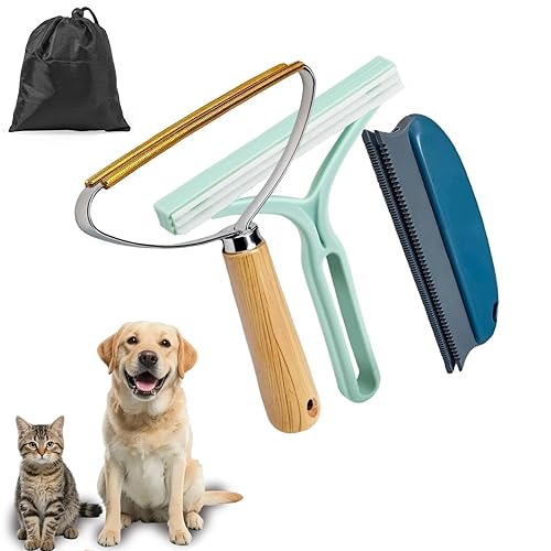 Qbily Pet Hair Remover 2nd Gen (3 Pack) - Reusable