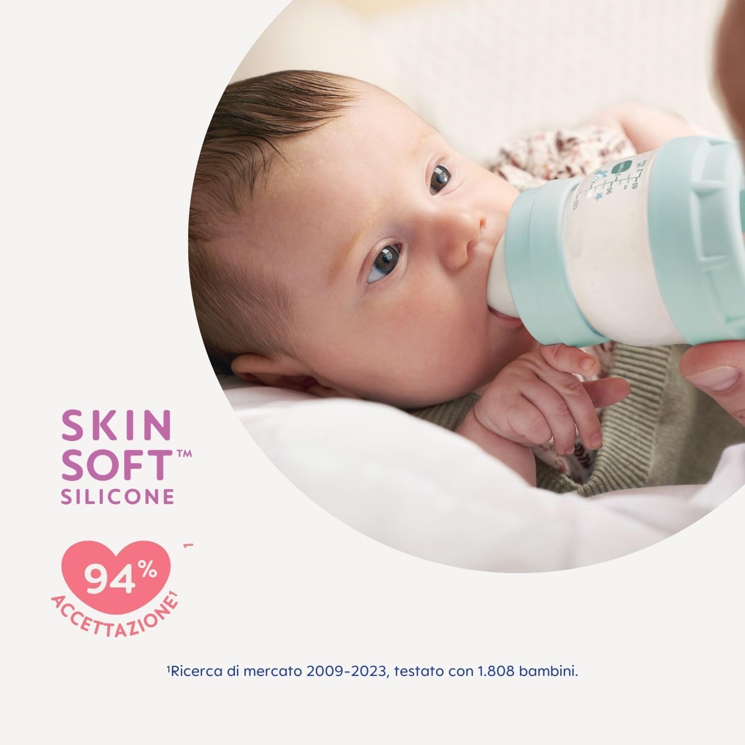 MAM Quadripack con 2 Tettarelle Misura 3 e 2 Tettarelle Misura X (Set da 4), Tettarella MAM piatta e simmetrica in morbido Silicone SkinSoft, Kit da 2 accessori neonato 4+ mesi per l'allattamento