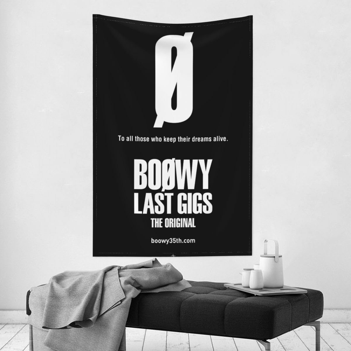 BOØWY「 LAST GIGS 」モノクロポスター 非売品BOOWY LAST GIGS 