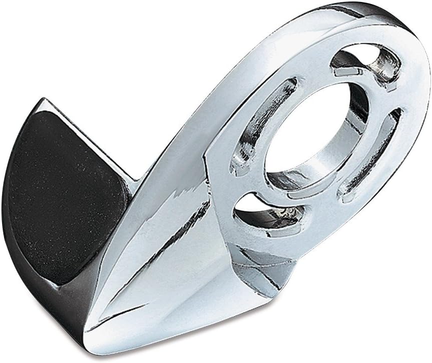Kuryakyn 6250 Motorcycle Handlebar Accessory: ISO Throttle Boss, Universal Fit with Kuryakyn ISO Grips, Chrome, Pack of 1