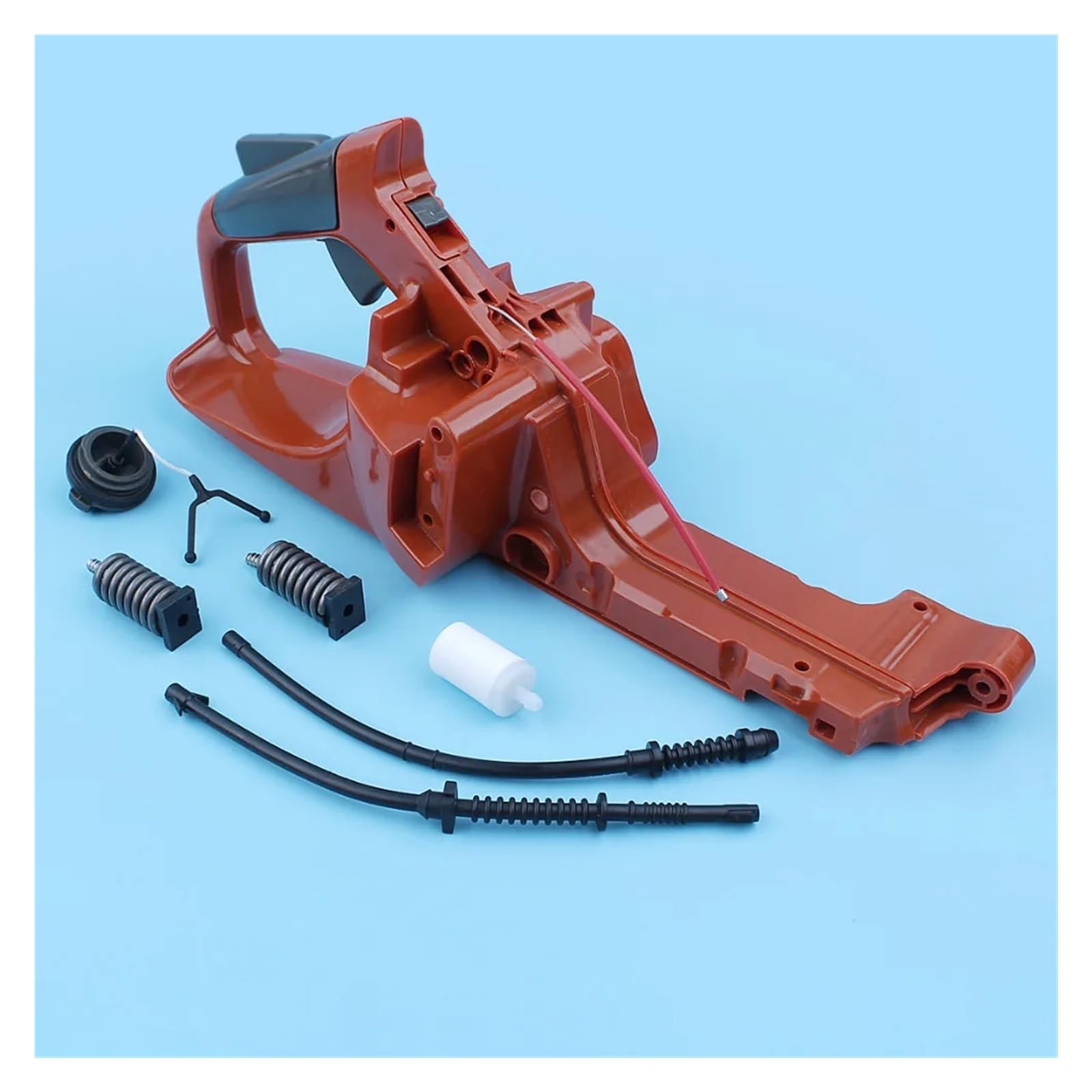 Conjunto de tanque de combustible de Gas, Kit de filtro de línea de retorno apto for motosierra Husqvarna 445 450 445E 450E 525862104 577535101
