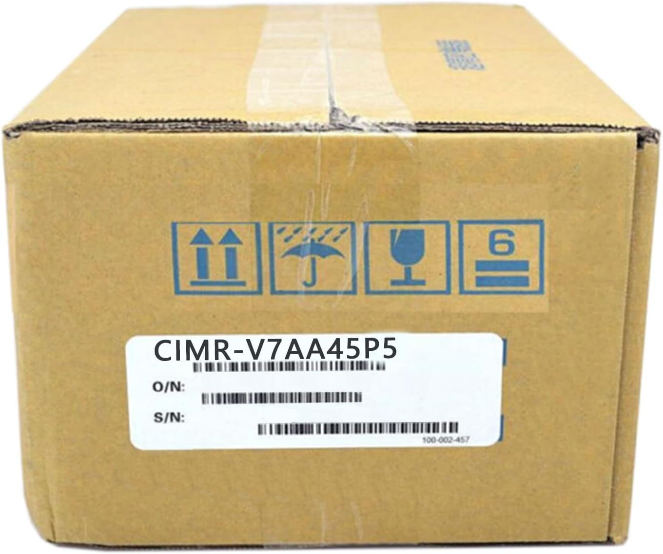 CungSu CIMR-V7AA45P5 product packaging box with model number label.