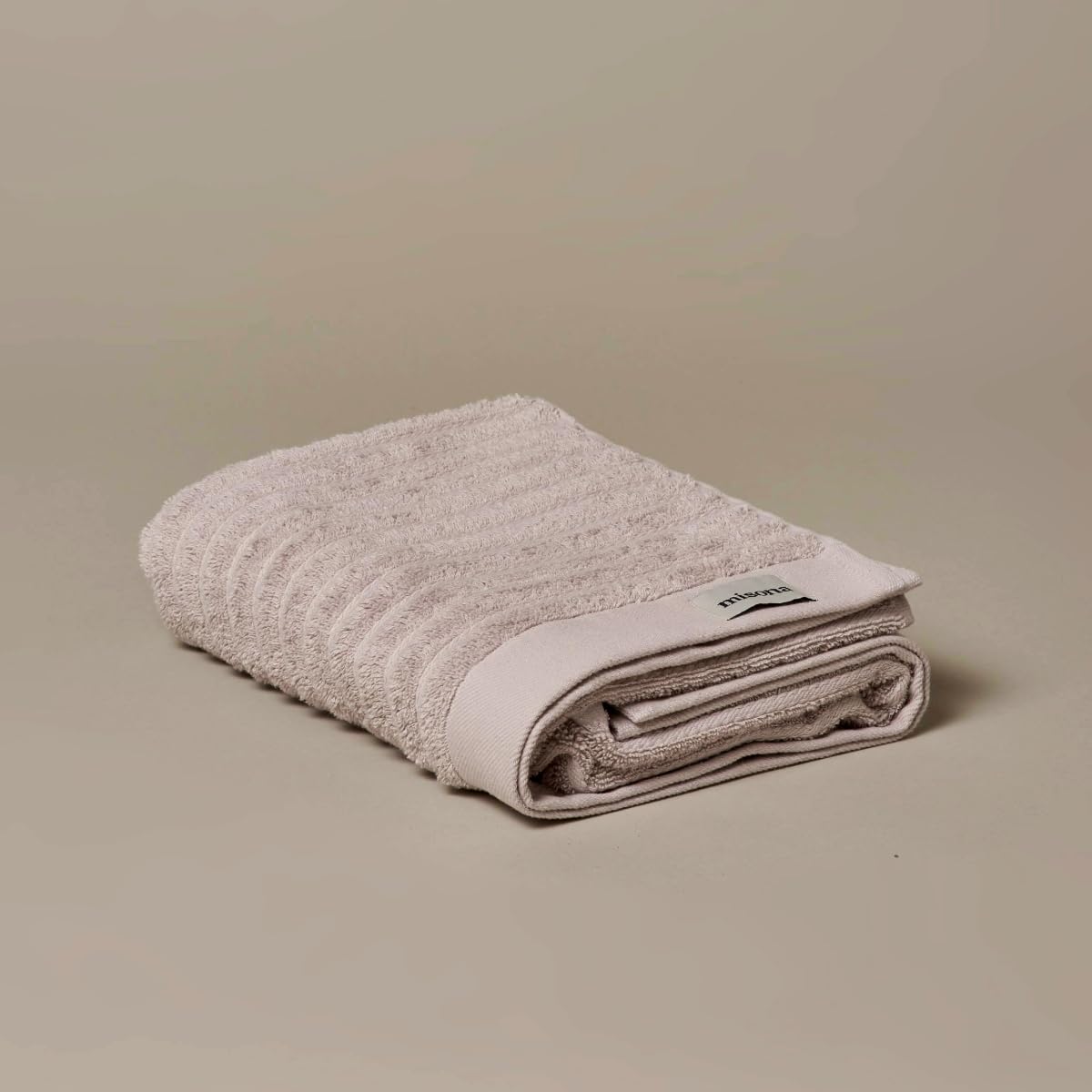Misona - Bath Towel - Organic Cotton - Light Grey