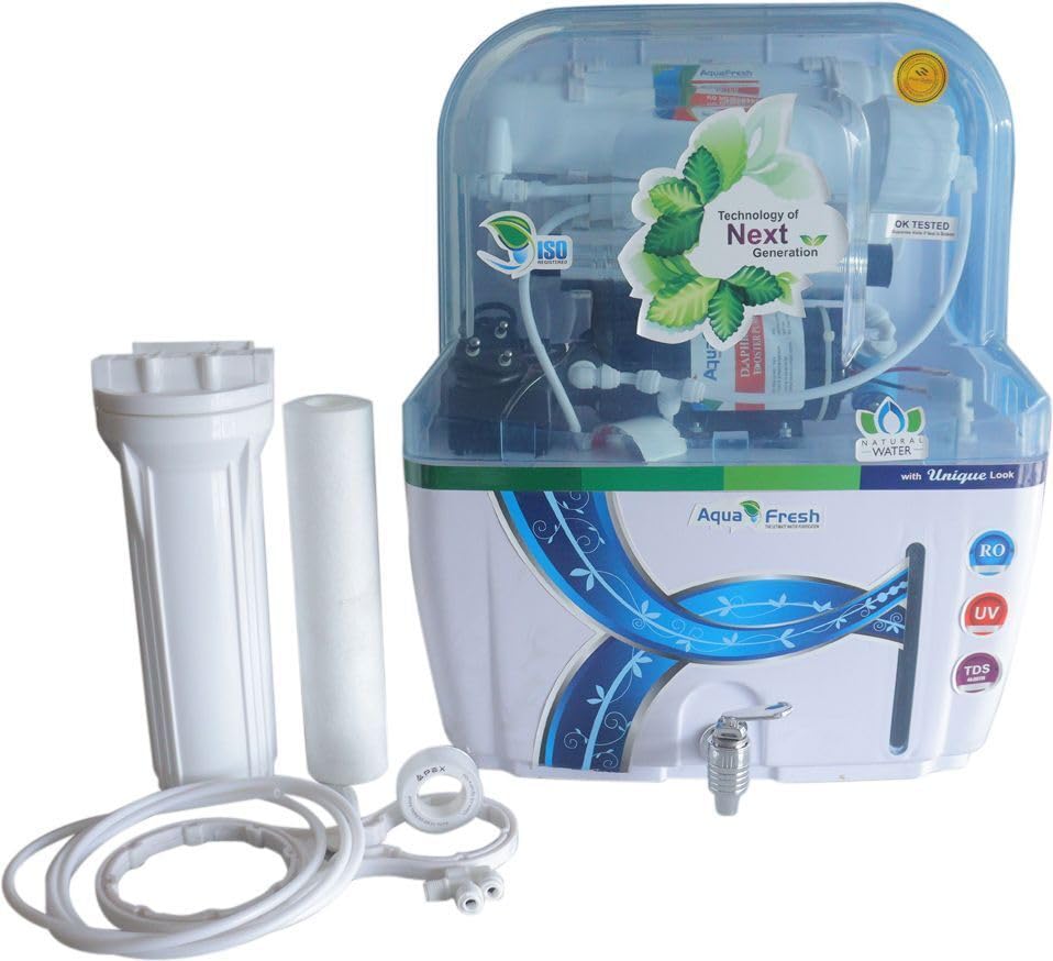 Fresh Ro Water Purifier Model Minerals (15 Liter) Ro+Uv Tds Control+Uf 15 L Ro + Uv + Uf + Tds Water Purifier (White, Blue)-image-27